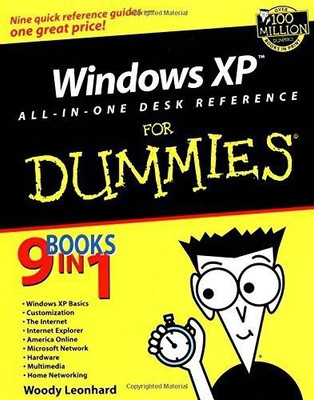 Windows XP All-in-One Desk Reference For Dummies(English, Paperback, Leonhard Woody)