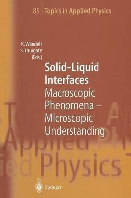 Solid-Liquid Interfaces(English, Paperback, unknown)