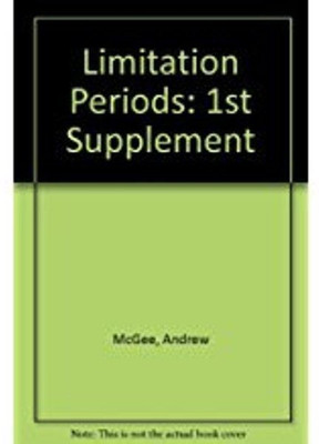 Limitation Periods 1st Supplement(English, Paperback, McGee Professor Andrew)