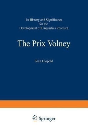 The Prix Volney: Its History and Significance for the Development of Linguistics Research(English, Paperback, unknown)