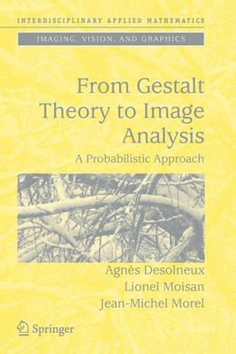 From Gestalt Theory to Image Analysis(English, Paperback, Desolneux Agnes)