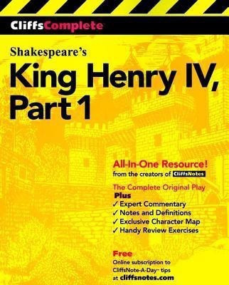 CliffsComplete Shakespeare's King Henry IV, Part 1(English, Paperback, Shakespeare William)