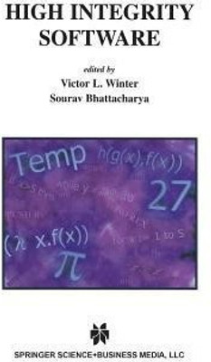 High Integrity Software(English, Paperback, unknown)