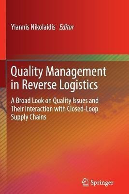Quality Management in Reverse Logistics(English, Paperback, unknown)