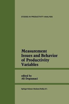Measurement Issues and Behavior of Productivity Variables(English, Paperback, unknown)