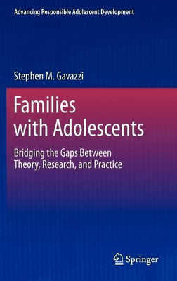 Families with Adolescents(English, Hardcover, Gavazzi Stephen)