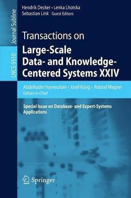 Transactions on Large-Scale Data- and Knowledge-Centered Systems XXIV(English, Paperback, unknown)