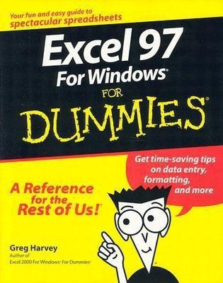 Excel 97 for Windows For Dummies(English, Paperback, Harvey Greg)
