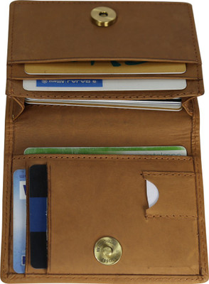 Style 98 6 Card Holder(Set of 1, Tan)