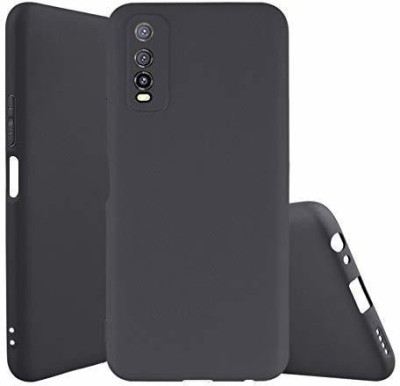 CONNECTPOINT Bumper Case for Vivo Y20 2021(Black, Shock Proof, Silicon, Pack of: 1)