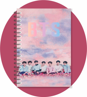 craft maniacs BTS DIARY A5 Diary RULED 160 Pages(Multicolor)