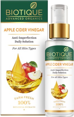 Biotique Advanced Organics Apple Cider Vinegar Anti-Imperfection Daily Solution 30Ml(30 ml)