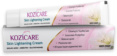 17% OFF on West Coast Kozicare Skin Whitening Cream (Pack of 2)(30 g) 17% OFF on West Coast Kozicare Skin Whitening Cream (Pack of 2)(30 g)