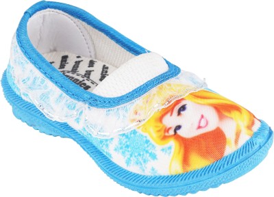 BUNNIES Girls Slip on Sneakers(Blue)