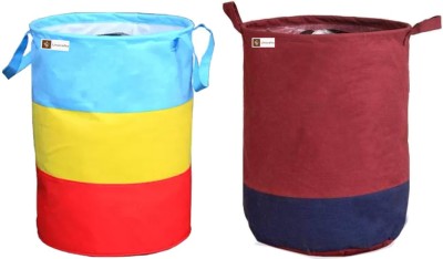 Unicrafts 45 L Multicolor Laundry Bag(Non Woven)