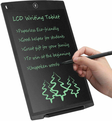 digilex 8.5 inch LCD Writing Pad For Kids Re-Writing Paperless Electronic Digital Slate E Writer Pads Notepad Board for Writing And Learning LCD Writing Tablet Gifts(Black)