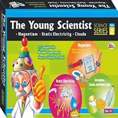 Manvi game toys The Young Scientist Set it Series 2, Static Electricity & Clouds Educational Kit For Kids(Multicolor)