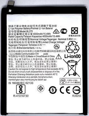 Full Mah Mobile Battery For  Lenovo Vibe K6 Plus BL270