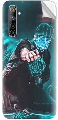 Snooky Realme 6i (India) Mobile Skin(Green)