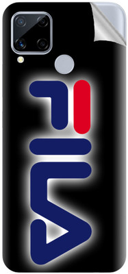 tiddler Realme C15 Qualcomm Edition Mobile Skin(Black)