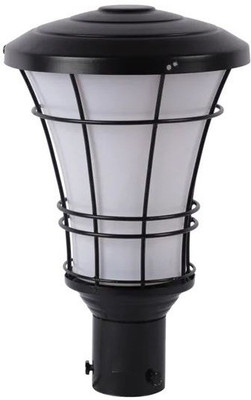 Lighthouse LH_GL_PRIME_BLACK_BULBNOT_1P Gate Light Outdoor Lamp(Black, White)
