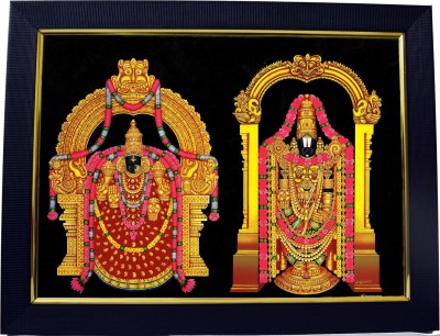 101Temples Tirupati Balaji God Photo Religious Frame
