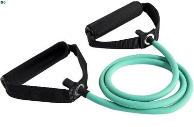 A.K Toning Tube And Resistance Band With Handle. Full Body Workout Resistance Tube(Green)