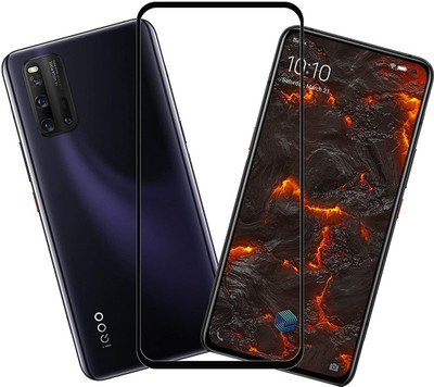 ASMANTIC Edge To Edge Tempered Glass for IQOO 3(Pack of 1)
