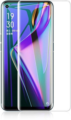 CELLSHIELD Edge To Edge Tempered Glass for Oppo Reno 5 Pro, UV GLASS EDGE TO EDGE(Pack of 1)