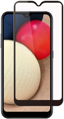 ISAAK Edge To Edge Tempered Glass for Samsung Galaxy M02s(Pack of 1)