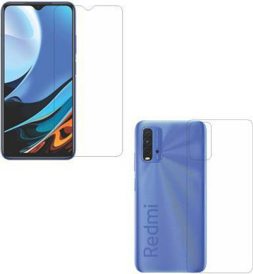 FIRST IMPRESSION Front and Back Tempered Glass for Redmi 9 Power(Pack of 2)