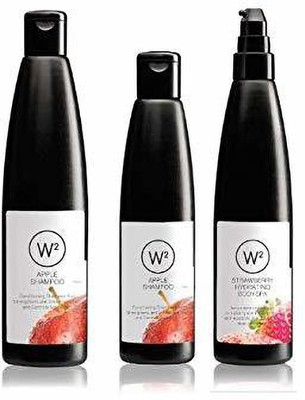 W2 Combo Pack (Shampoo 200 ml + Conditioner Apple 100 ml + Body Spa Strawberry 200 ml)(500 ml)