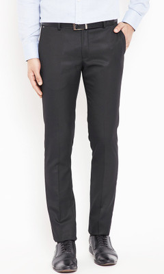 AD & AV Regular Fit Men Black Trousers