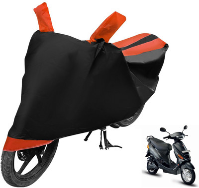 Auto Hub Two Wheeler Cover for Hero(E Sprint, Black, Orange)
