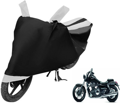 Auto Hub Two Wheeler Cover for Triumph(Black, White)