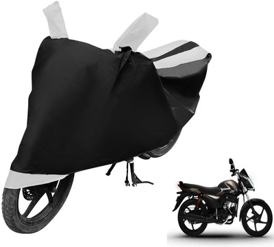 Auto Hub Two Wheeler Cover for Mahindra(Pantero, Black, White)