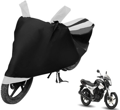Amanzo Waterproof Two Wheeler Cover for Yamaha(SZ-RR, White, Black)