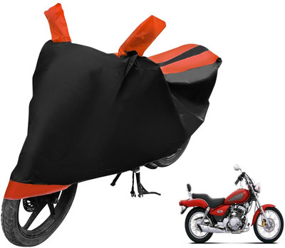 Auto Hub Two Wheeler Cover for Yamaha(Enticer, Black, Orange)