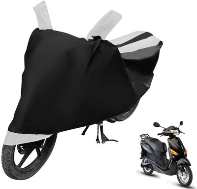 Auto Hub Two Wheeler Cover for Hero(Electric Optima, Black, White)