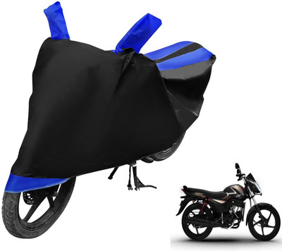 Auto Hub Two Wheeler Cover for Mahindra(Pantero, Black, Blue)