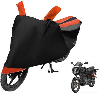 Auto Hub Two Wheeler Cover for Hero(Karizma, Black, Orange)