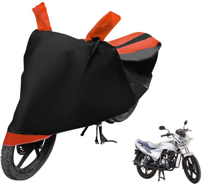 MOCKHE Two Wheeler Cover for LML(Freedom Prima, Black, Orange)