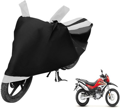 Auto Hub Two Wheeler Cover for Hero(Impulse, Black, White)