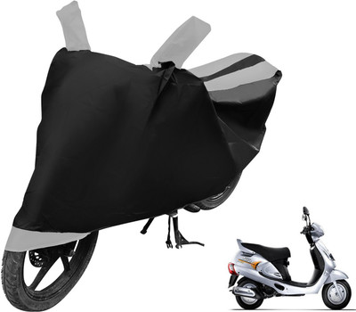 Auto Hub Two Wheeler Cover for Mahindra(Duro, Black, Silver)