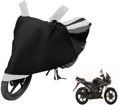 MOCKHE Two Wheeler Cover for Honda(CBF Stunner, Black, White)