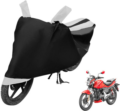 MOCKHE Two Wheeler Cover for Hero(Xtreme Sports, Black, White)