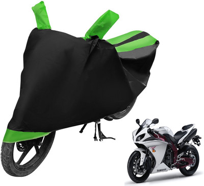 Amanzo Waterproof Two Wheeler Cover for Yamaha(YZF-R1, Green)