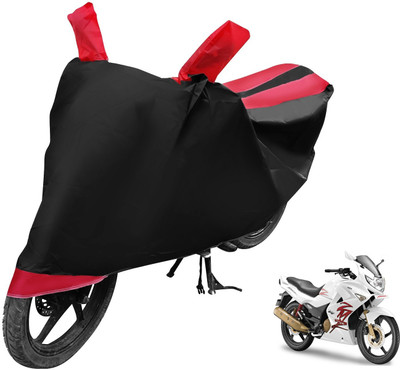 Auto Hub Two Wheeler Cover for Hero(Karizma ZMR, Black, Red)
