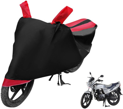 Auto Hub Two Wheeler Cover for LML(Freedom, Black, Red)