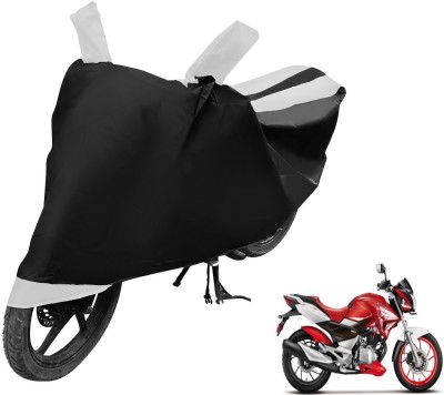 Auto Hub Two Wheeler Cover for Hero(Xtreme, Black, White)